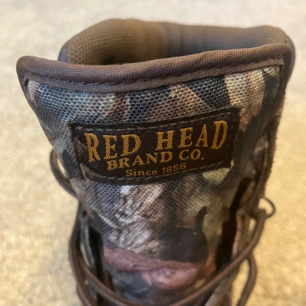 RedHead Youth 6M 600g Thinsulate Waterproof Camo Hunting Boots Brown Womens 7.5